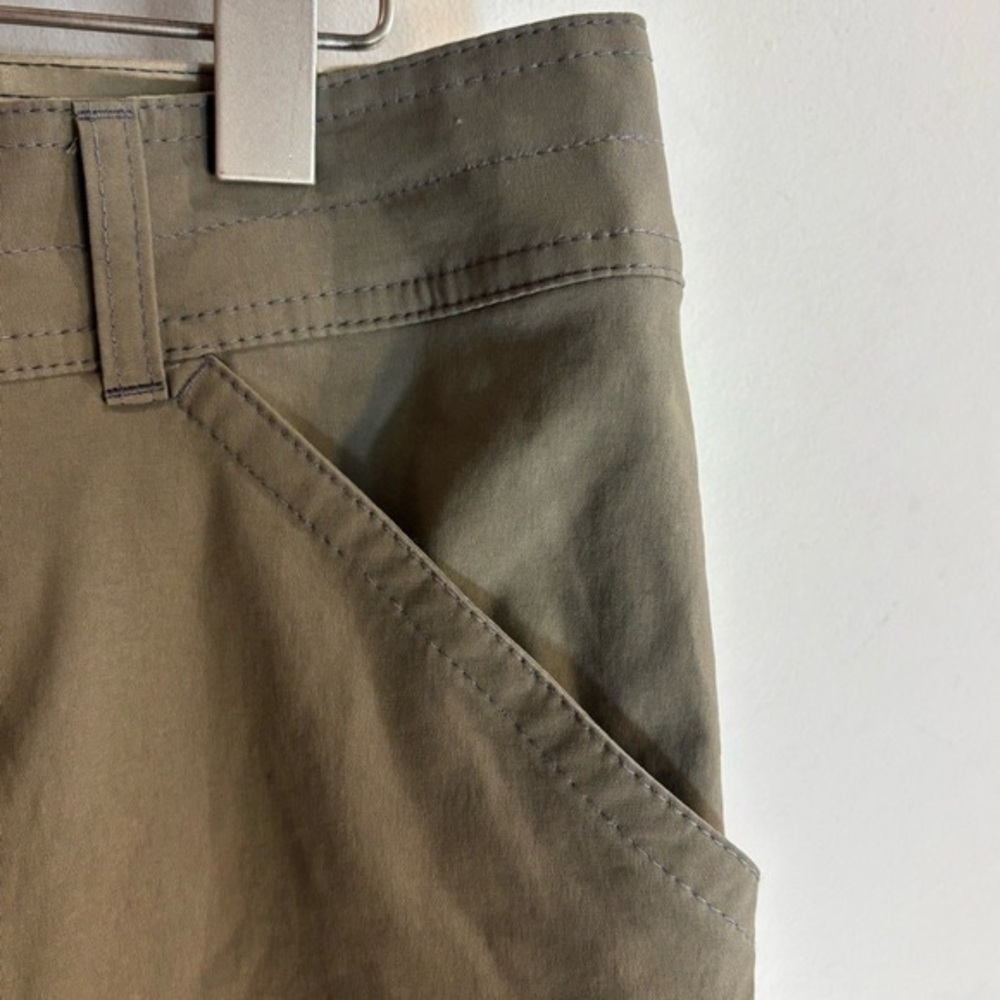 Olive Green Men's Stretch Outdoor Pants - Picture 2 of 7